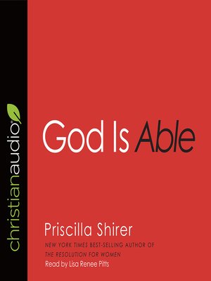 cover image of God Is Able